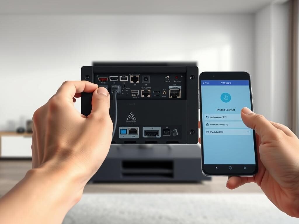 IPTV box installeren